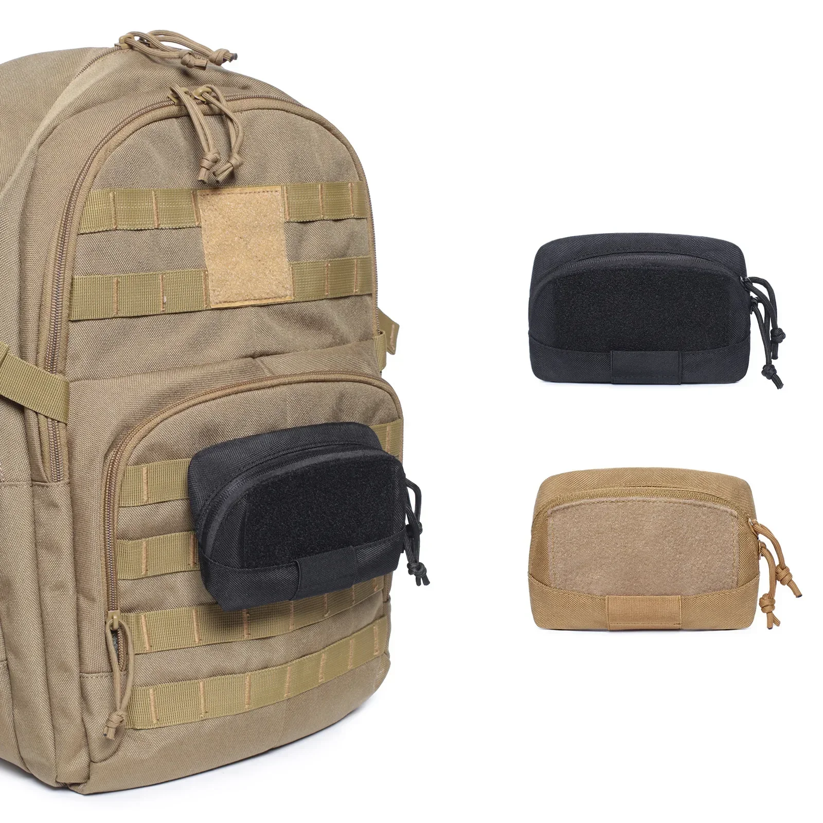 Small Molle Waist Bag EDC Tool Pouch Phone Holder Outdoor Sports Camping Hiking Hunting Accessories Bags Backpack Vest Pouches