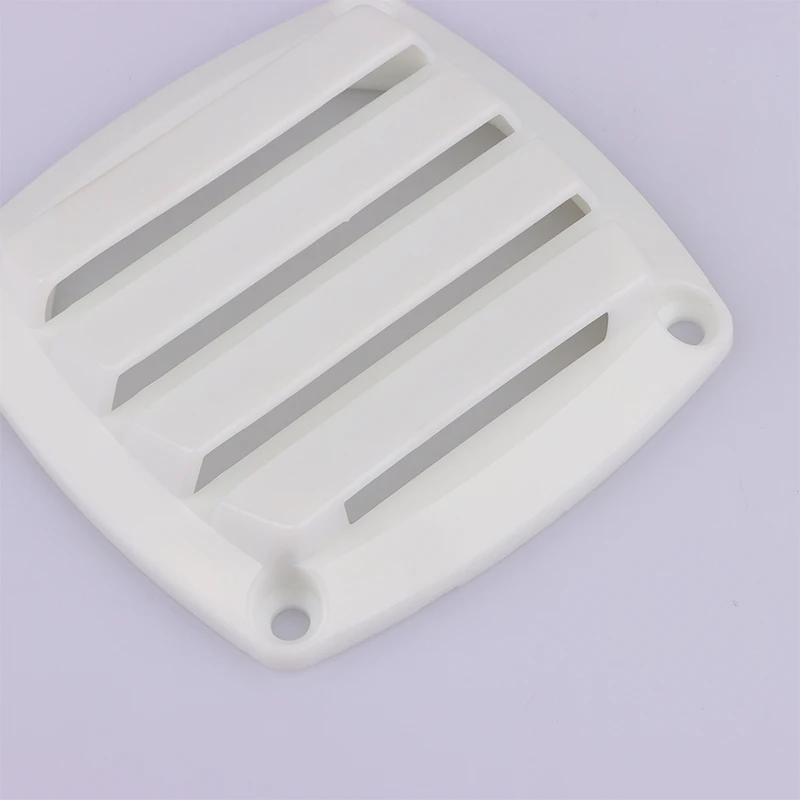 1pcs Boat Louvered Vent Replace Square Air Vent Grill Ventilation Ducting Cover Outlet For Marine RV