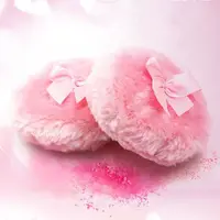 Ultra Soft Large Fluffy Powder Puff Washable Reusable Velour Face Body Powder Puff Loose Powder Puffs Wet Dry Makeup Tool 1