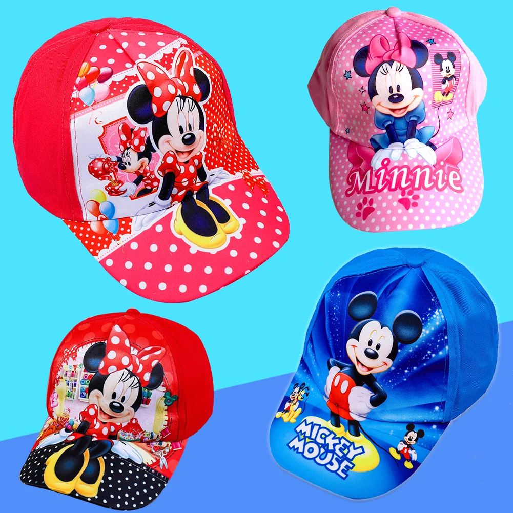 1PCS-New-Spring-Autumn-Children-Mickey-Minnie-Cartoon-Baseball-Cap ...