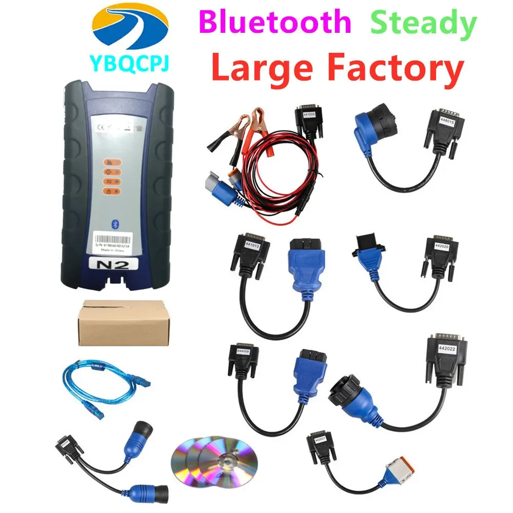 

Large Factory USB N2 N1 125032 Link Bluetooth Truck For Volvo ISUZU USB Link Diagnostic Heavy Duty Cummins HINO