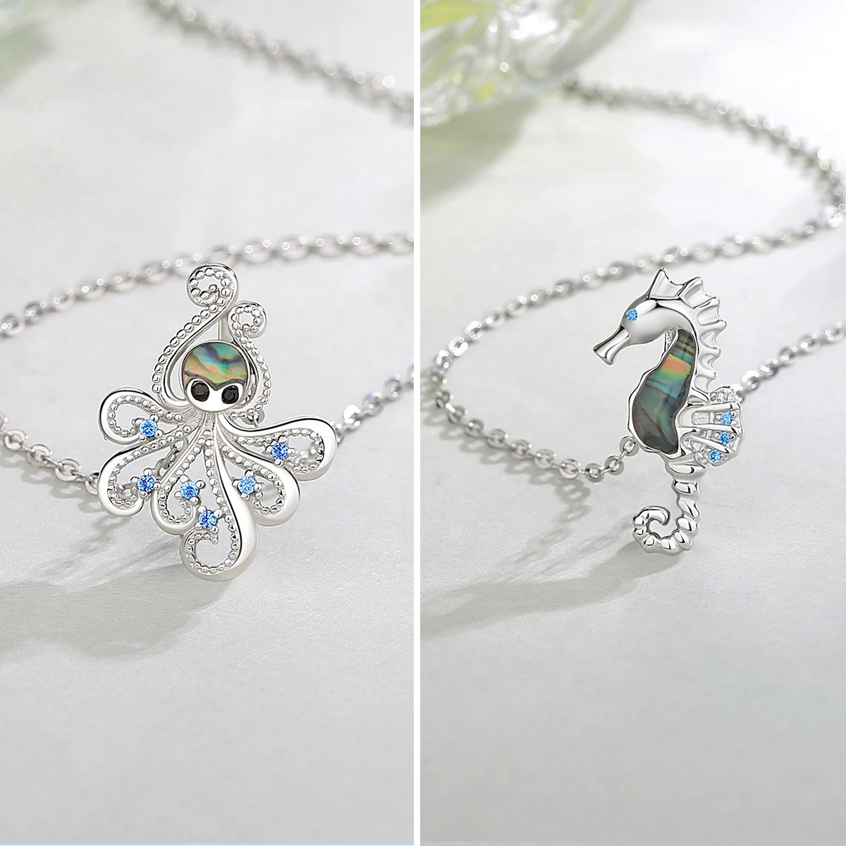 Orecchini A Forma Di Tartaruga In Argento 925 E Conchiglia Abalone - Gioiello Donna Ragazza