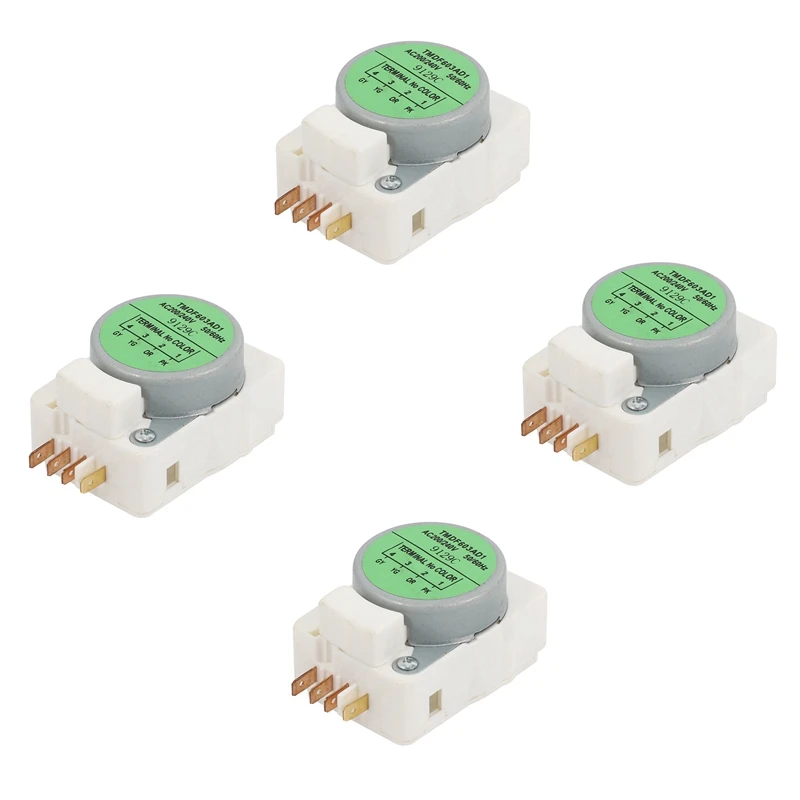 4x Mechanische Ontdooiingstimer Voor Koelkastonderdelen Tmdf603ad1 Koelkastontdooitimer