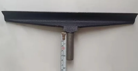 Wood Lathe Curved Tool Rest - 16mm Shank, Type C (14" Long) For Bowl Turning