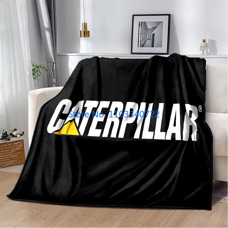 

Caterpillar CAT Blanket Excavator Daddy Blanket Throw for Bed Sofa Nap Blankets 150x200cm Boy Girl Festival Gift