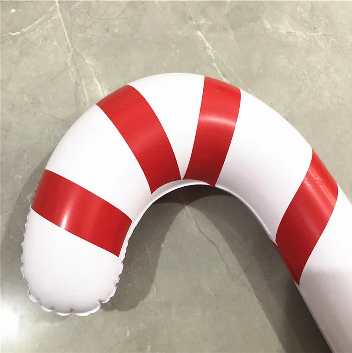 90cm Christmas PVC Inflatable Balloon Cane Toys Kids Inflatable Candy Cane Balloons Indoor and Outdoor Holiday Decoration Props 4