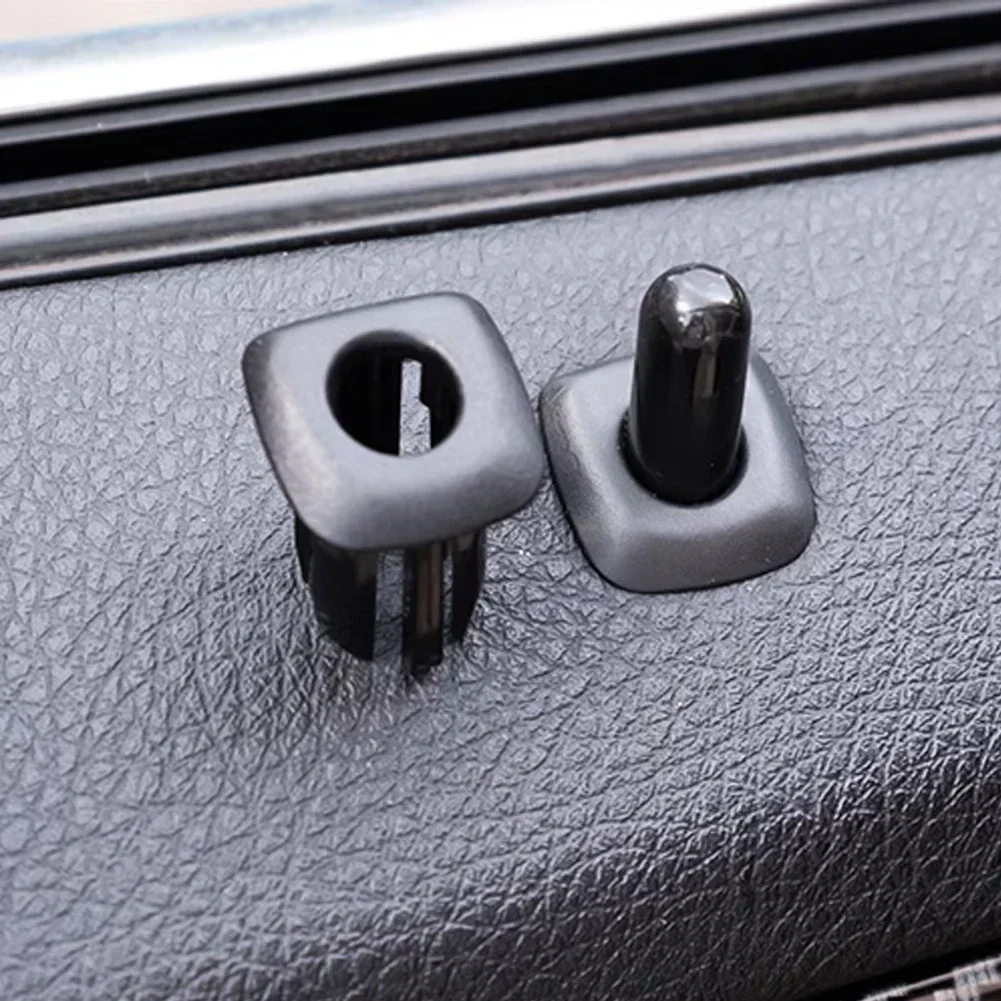 4Pcs Car Rear Door Lock Pin Knob Cap for BMW 5 Series F10 F18 E39 X5 E53 520 525 523 528 530 X3 X4 F25 ABS Interior Accessories car door lock pins car door lock knob