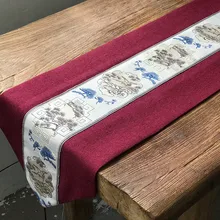 Prode Rose – chemin de Table américain Simple, nouveau tissu de Table de luxe moderne chinois, chemin de lit, décoration de Table pour mariage 
