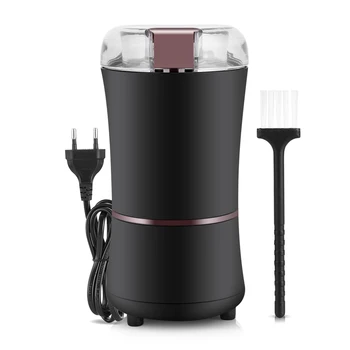 Black Fast-even Grinding Spice Grinders 400W Coffee Grinders for Grinding Coffee Beans Herbs Spices for Grinding Nuts Seeds 1