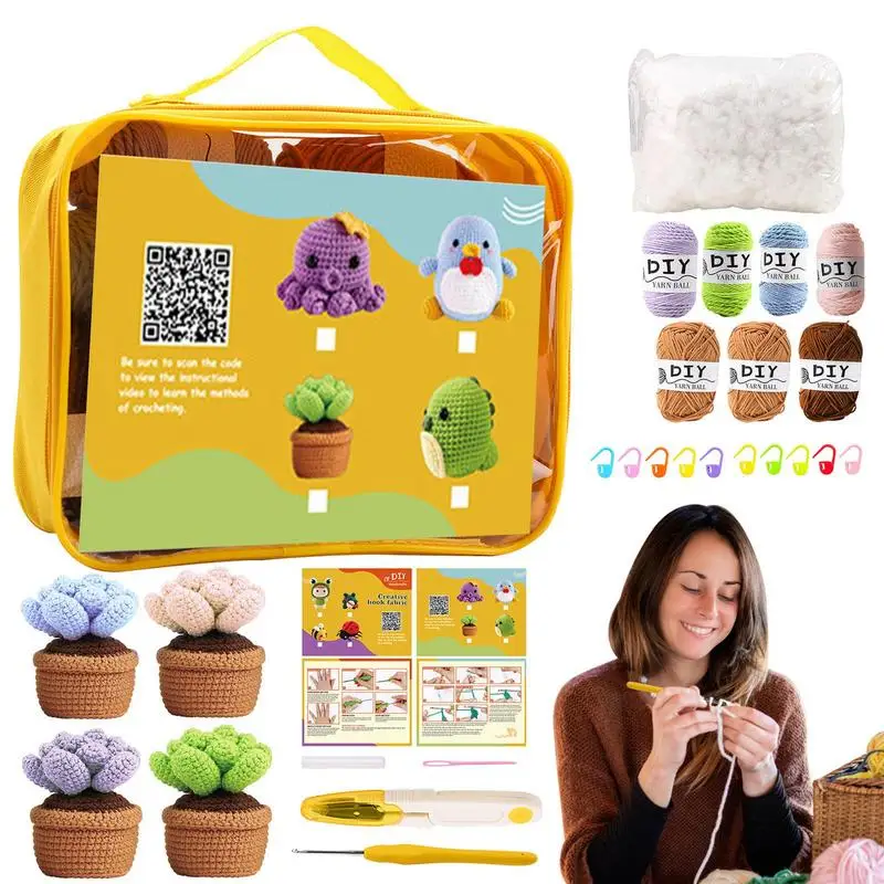 

Искусственное животное для начинающих, милые животные, искусственное животное для начинающих детей, вязание крючком, инструменты и аксессуары легко