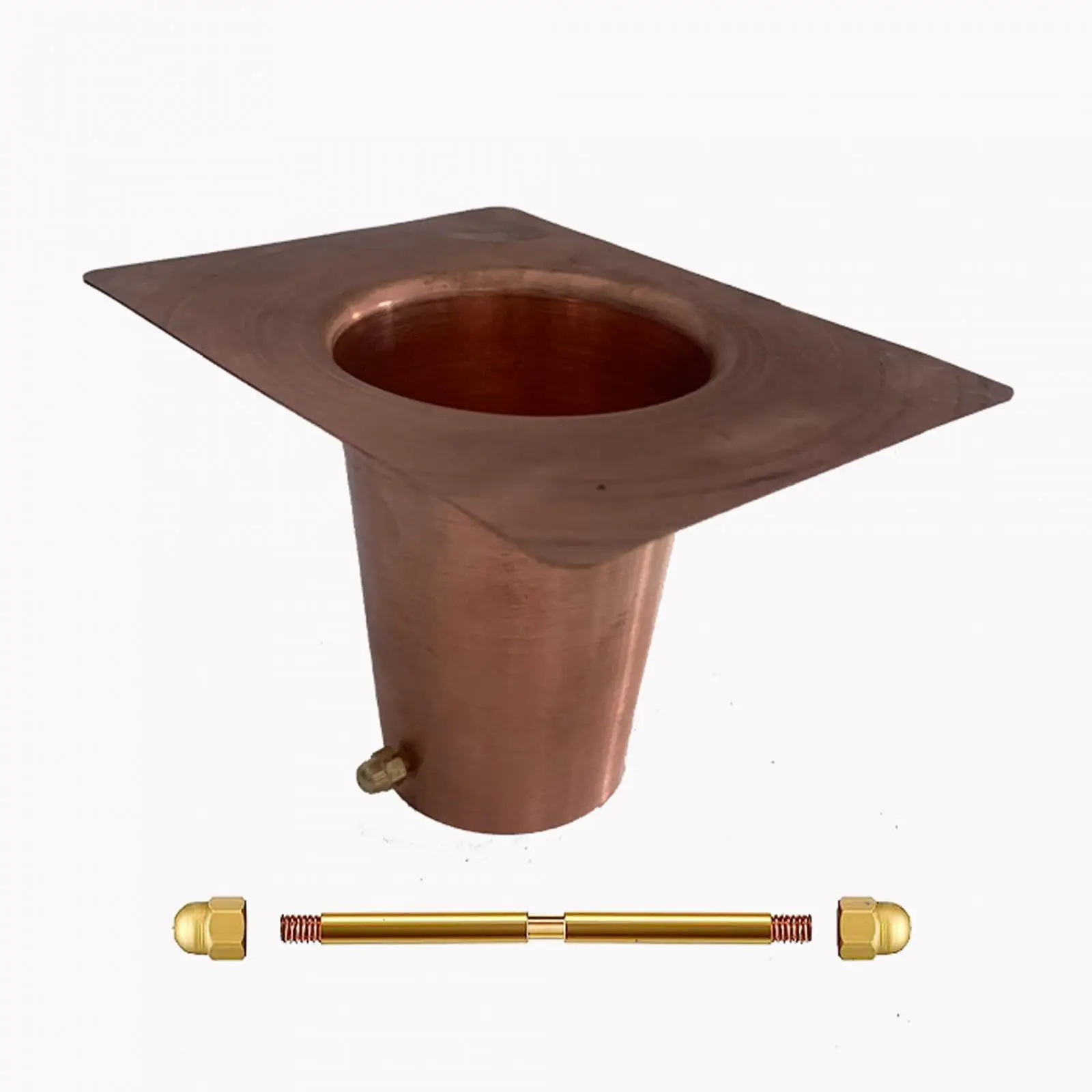 Rain Chain Drainage Chain Rain Bell Japanese Garden Eaves Drainage Sink Villa Pipe Funnel Accessories
