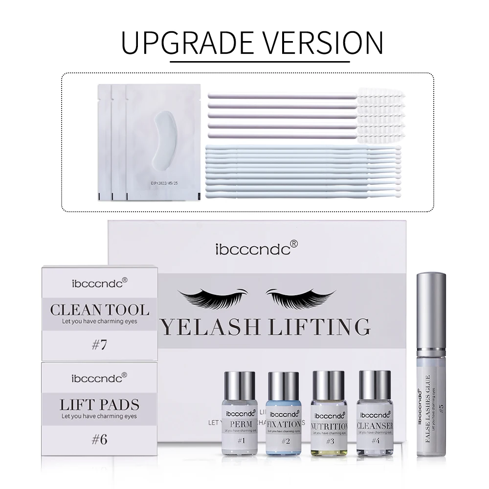 Lash Lift Kit Lamination Eyelash Perming Beauty Salon Home Use Eye Lash Curling Lift Pad Tools