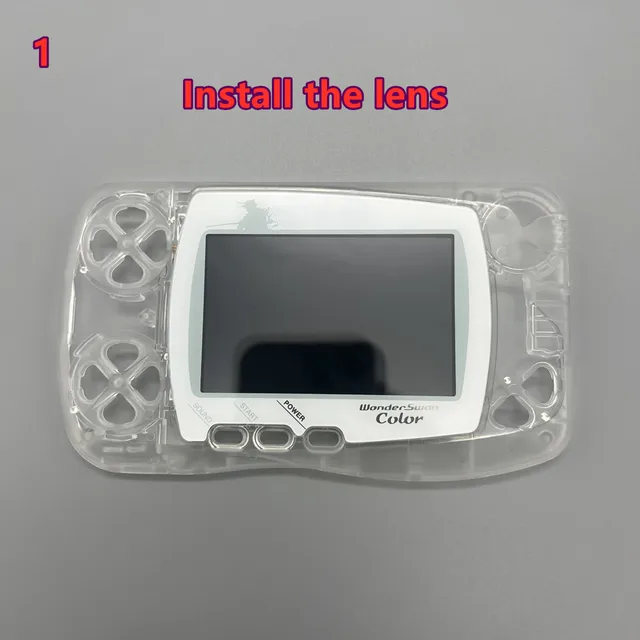 BANDAI - 箱、取説付き ワンダースワンカラー WSC 本体 IPS バックライト仕様 17 ハイライト WS IPS 液晶画面キットバックライト輝度バンダイ