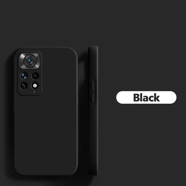 thumbnail image 1 of Liquid Silicone Original Case for Xiaomi Redmi Note 12 pro 11S 11pro 5G Shockproof Back Soft Cover Note 9pro10S Note 13 pro plus, 1 of 5