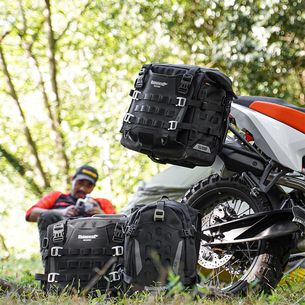 Rhinowalk Motorcycle Side Pannier Bag Waterproof 2