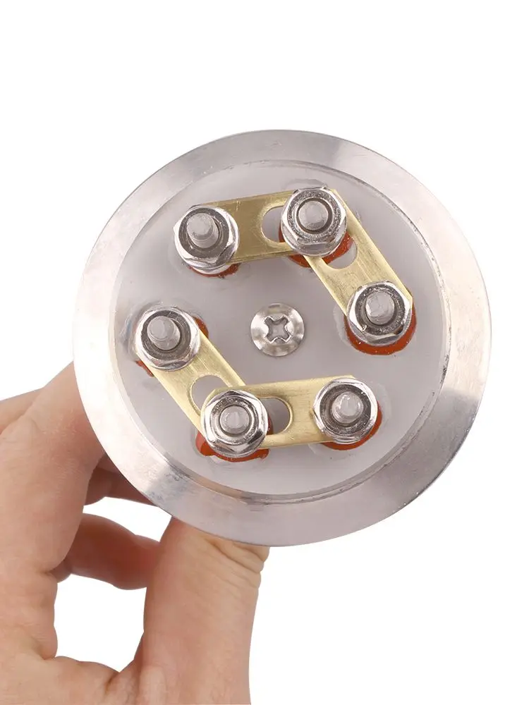 Élément Chauffant DERNORD 4500W - Bride Cuivre 3.2cm - 220V/380V - Type 3U - Pour Machines Industrielles