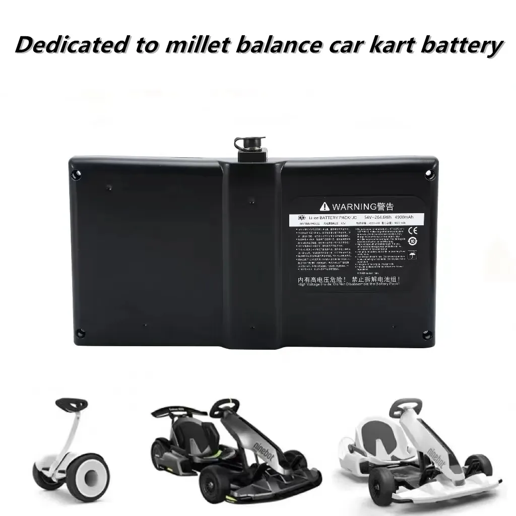 Equalho-Bateria Inteligente Para Xiaomi Ninebot Segway, Com Bluetooth, 54V-63V, 7500Mah