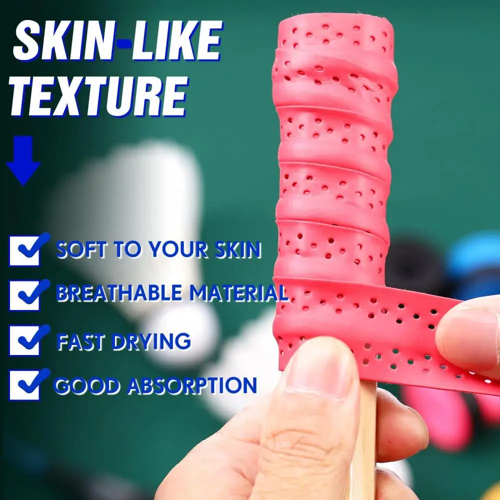 10Pcs Overgrip Absorb Sweat Racket Overgrip Beach Tennis Racket Padle Tennis Badminton Anti-Slip Racquet Tape