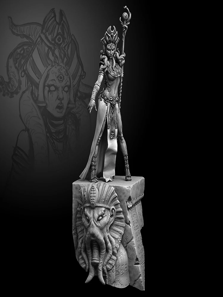 Unmontierte 1/24 ANCIENT FANTASY SOLDIER Miniaturmodellbausätze aus Kunstharz, unbemalt