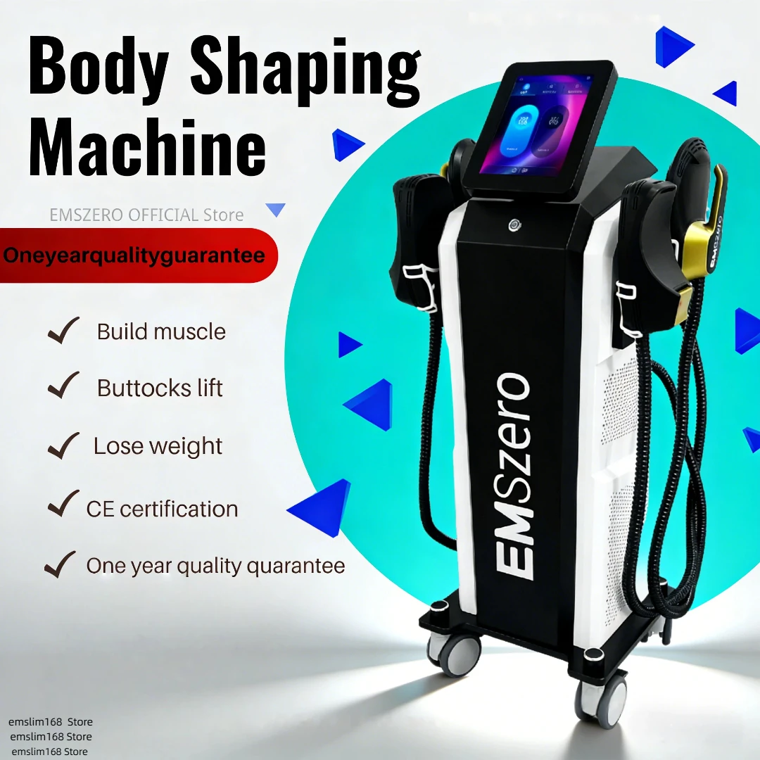 Emszero NEO 15 Tesla RF cuerpo profesional esculpir 6500W EMSZERO máquina de adelgazamiento Estimulador muscular quemador de grasa de glúteos pélvico CE