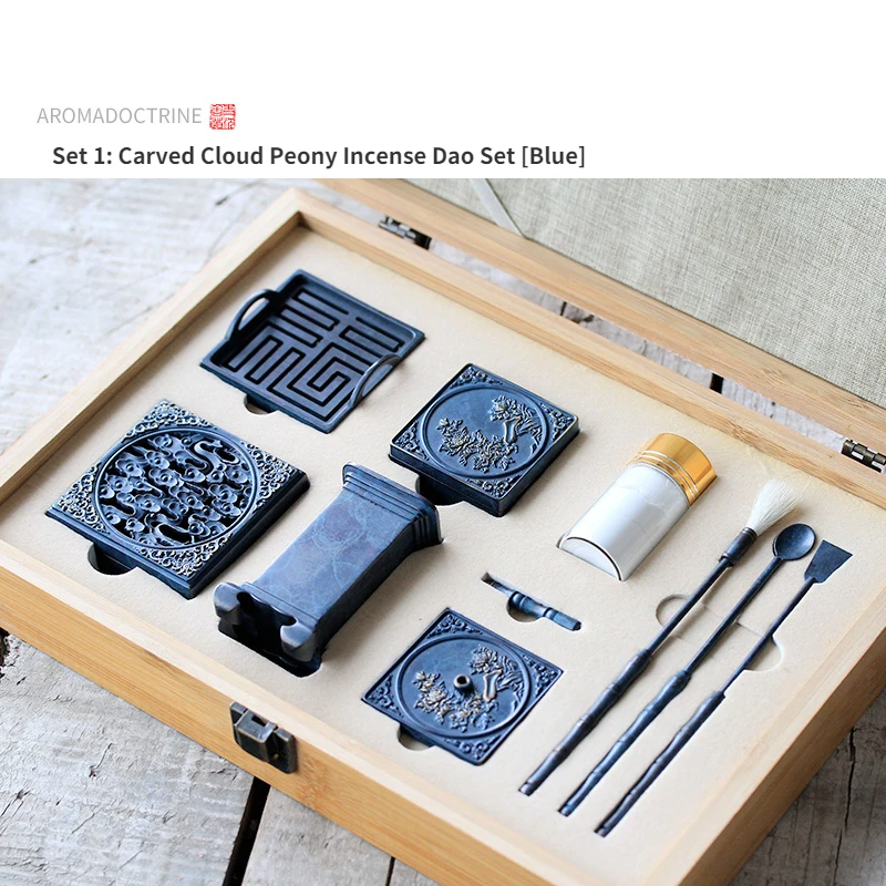 PureCopperBurningBlueIncenseBurnerKitsHomeEntryFragrance