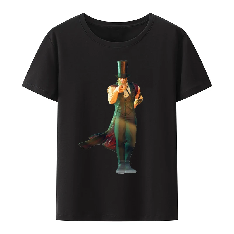 

Street Fighters G Cotton T-shirts Game Style Mens Clothes Casual Koszulki Loose Print Anime Shirt T-shirt Men Novelty Hipster