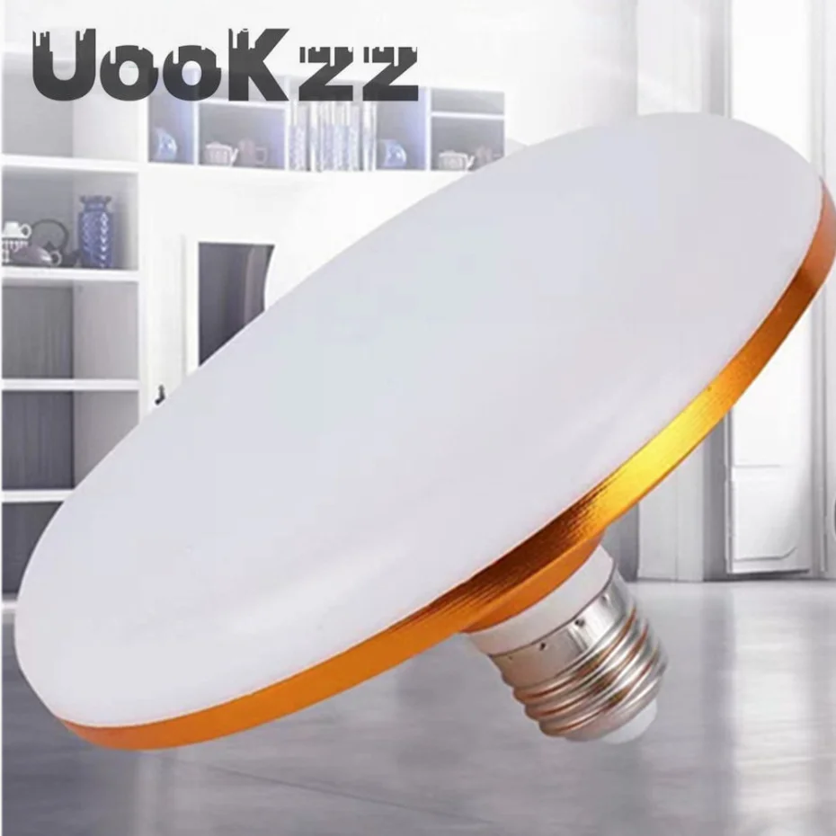 

LED Bulb E27 Led Lamp Super Bright 12W 15W 20W 30W 40W 220V UFO Leds Lights Indoor Cool White Lighting Table Lamps Garage Light