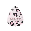 GUOXIAONIU Powder Leopard Egg Puff Chocolate Air Cushion Flocking Thumb Puff Loose Powder Wet & Dry No Powder Eating 5