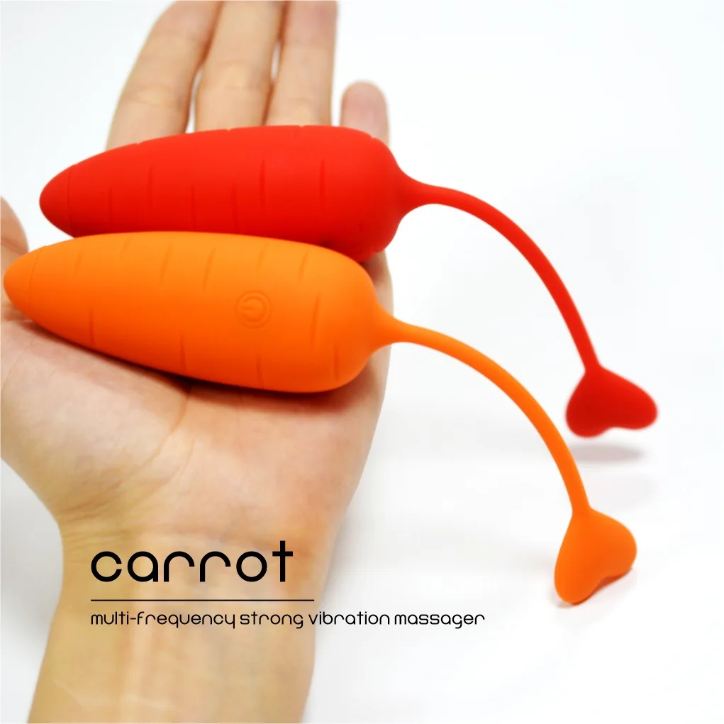 

APP Remote Carrot Wireless Remote Control Vibration Jumping Egg Adult Sexual Products Masturbation Wearing Anal Vestibular Plug