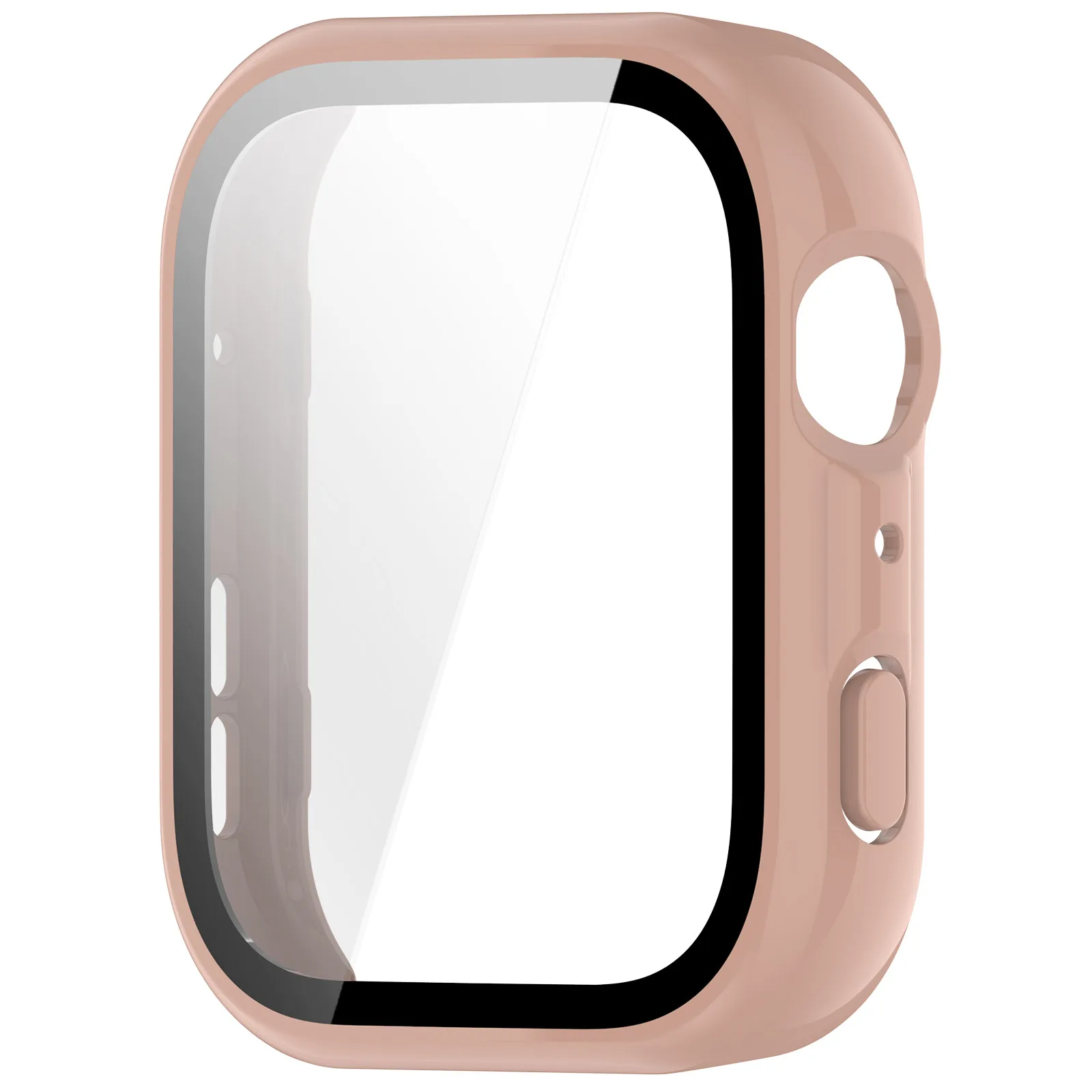 Premium Tempered Glass Screen Protector with Hard PC Bumper and Case - Accessories for Huawei Watch Fit/Pro Series