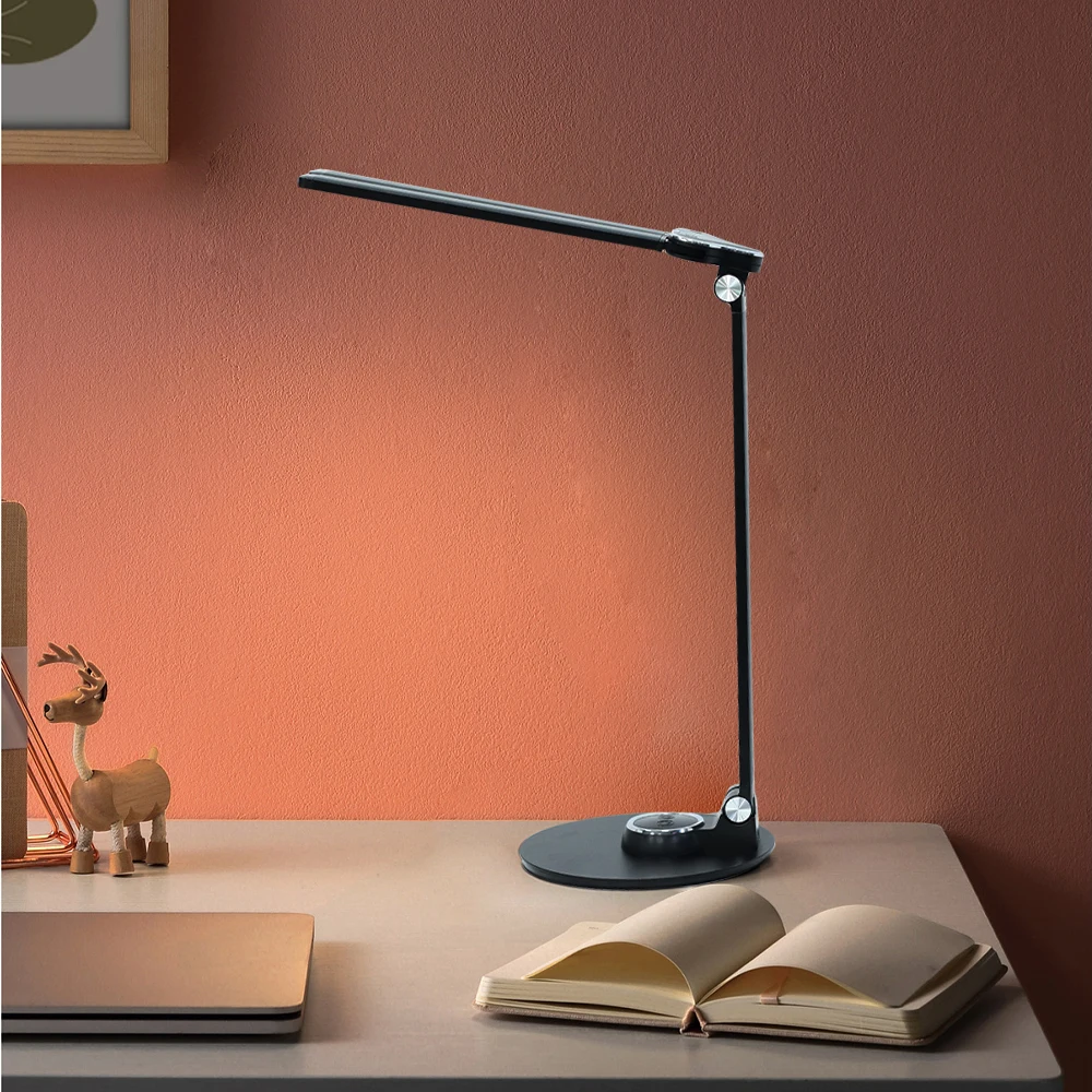 

LEDs Eye-Protection Table Lamp USB Charging LED Table Lamp Alloy Night Light for Bedroom Bedside Lamp Reading Desk Lamp