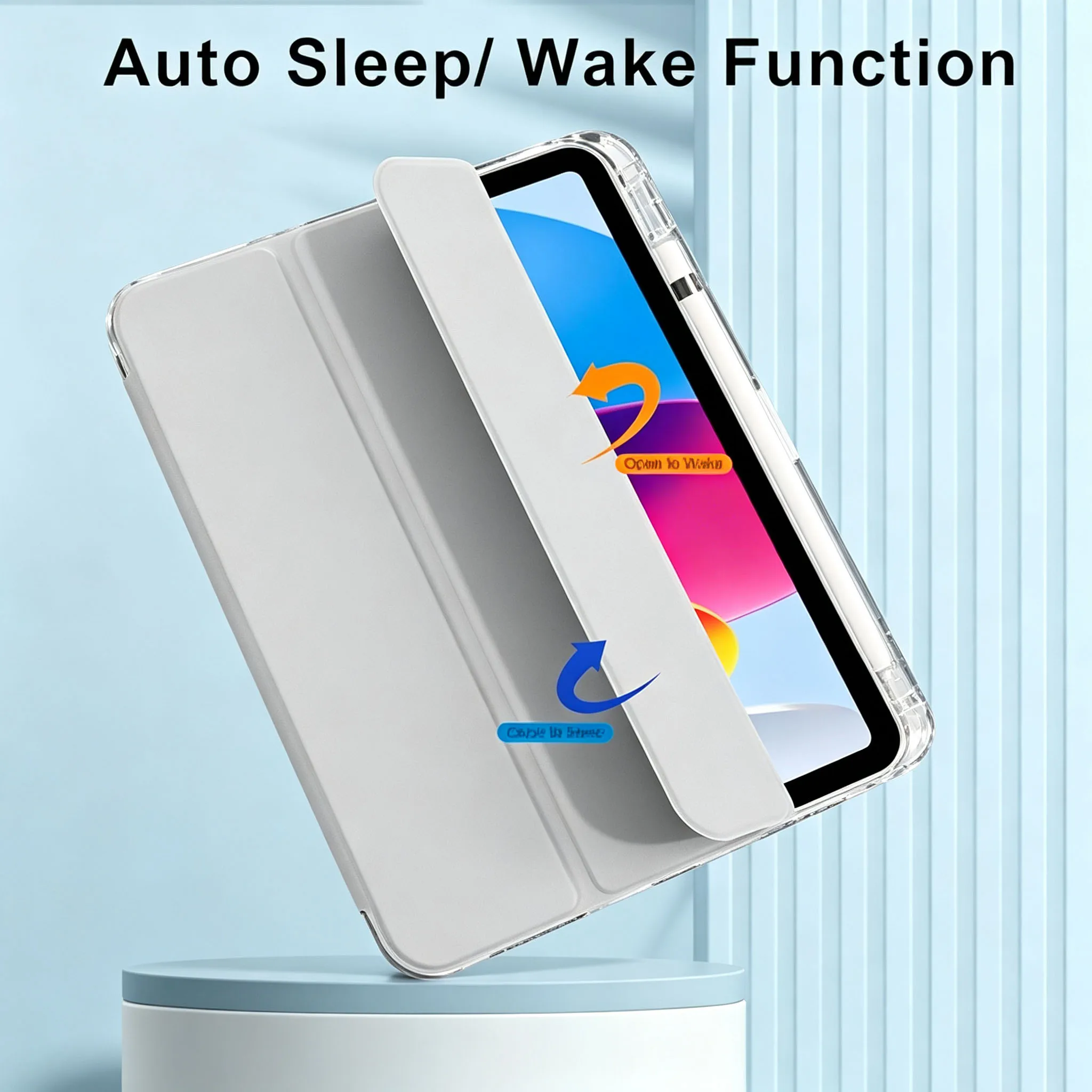 Universal Smart Cover Tablet Case