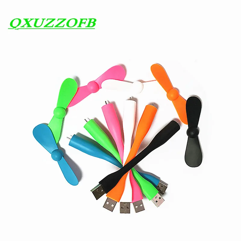 Colorful Small Usb Fan Light PVC For Iphone Type-c All Power Supply Laptop USB Gadgets Type-C s Cheaper