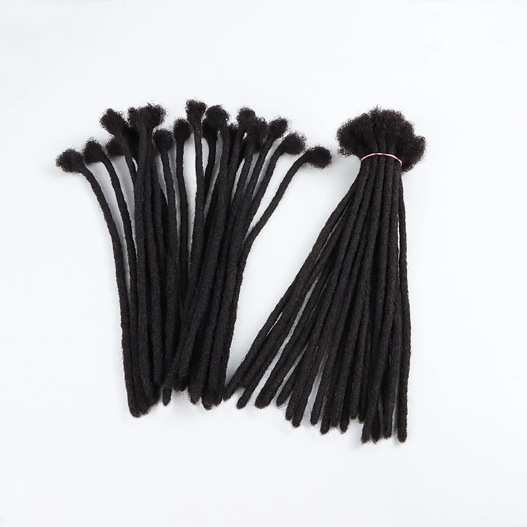 AHVAST õ�� �ΰ��� �Ӹ�ī�� Dreadlock Ȯ�� õ�� ���� 0.6cm 4-20 ��ġ Loc Braids ���� ��� Locs Braids
