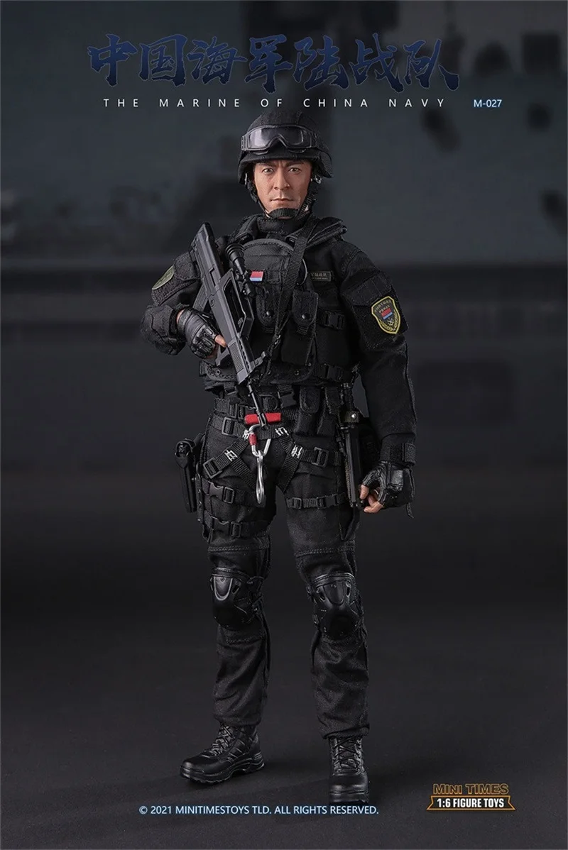 

Minitimes Toys M027 1/6 Male Soldier China Marines Model High Quality Full Set 12'' Action Figure In Stock