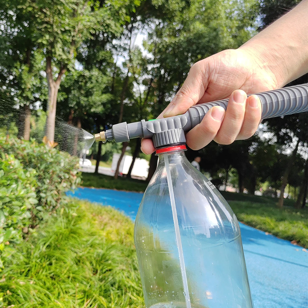Gartenbewässerungsartefakt Getränkeflaschensprüher Cola-Sprühkopf Universal Reciprocating Pull-out Desinfektion Bewässerung Gemüse