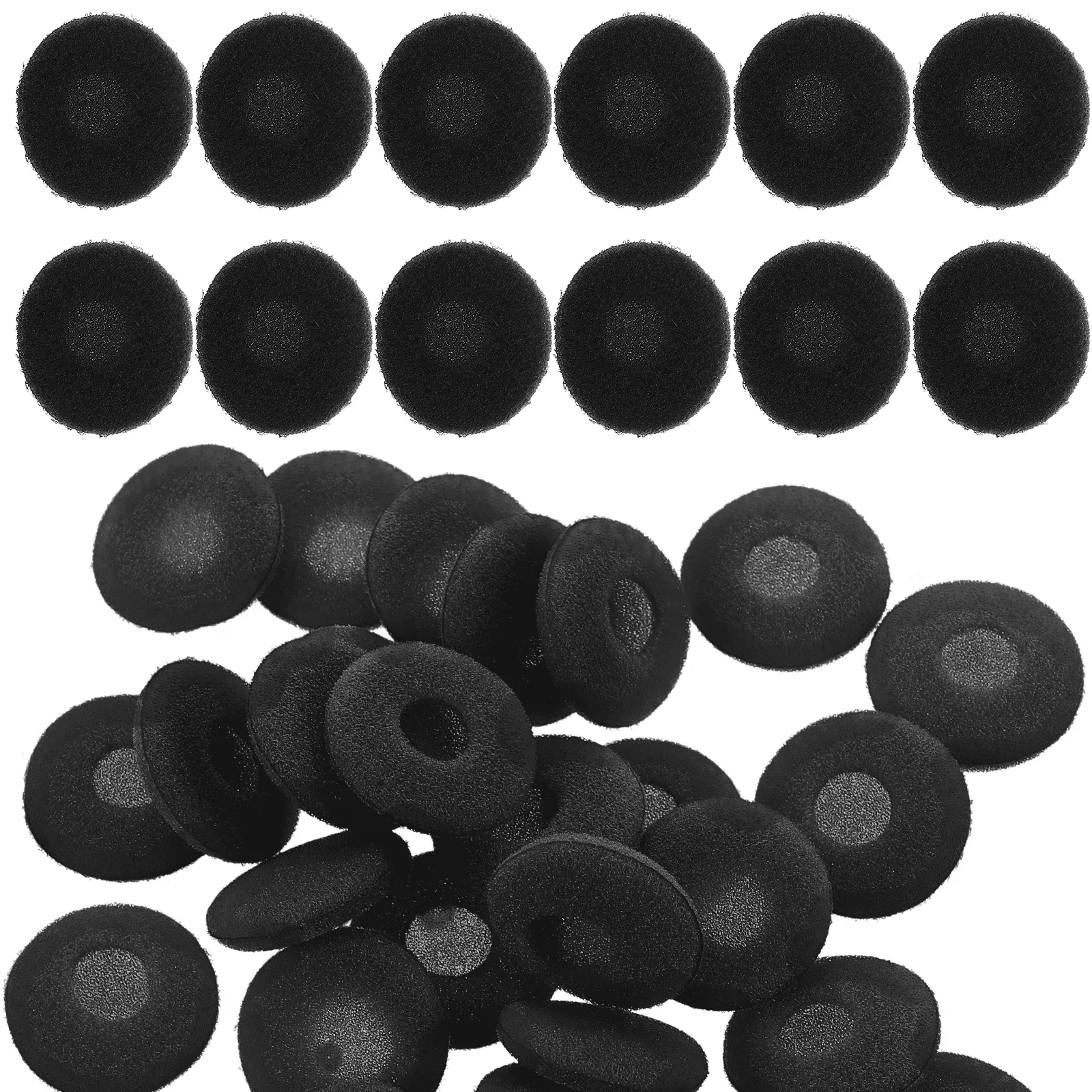 

50 Pcs Earmuffs Earphone Covers Earbuds Sponge Replacement Cushions Pads for Earphones