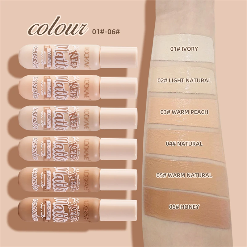 Face Concealer 6 Colors Matte Cream Stick Foundation