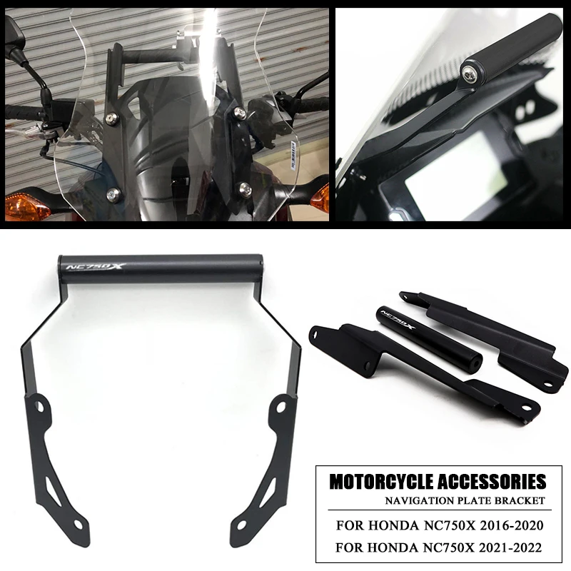 

Для Honda NC750X 2016-2020 2021 2022 NC 750X аксессуары для мотоциклов подставка-держатель для телефона планшетов GPS навигации