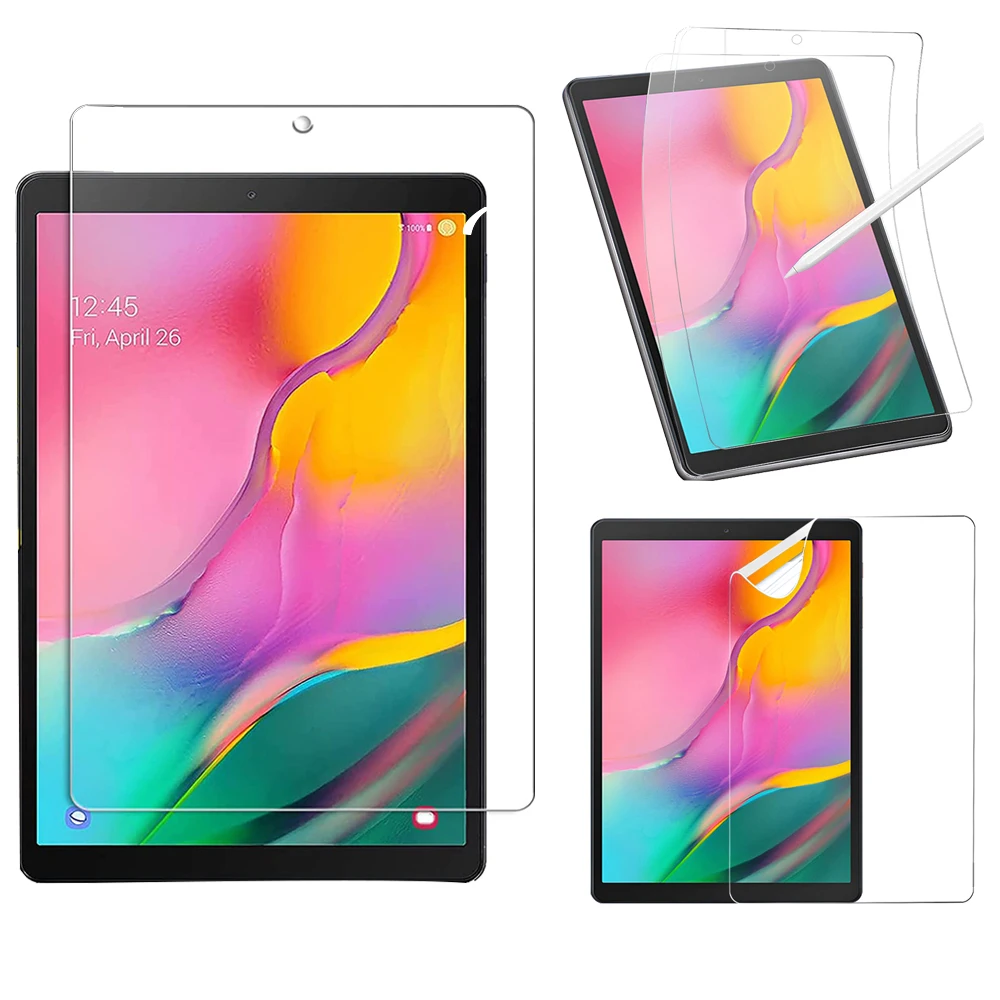 

3Pcs Tempered Glass Screen Protector For Samsung Galaxy Tab A 7.0 8.0 10.1 10.5 Tab S2 9.7 T810 S5E 10.5 Paper Film