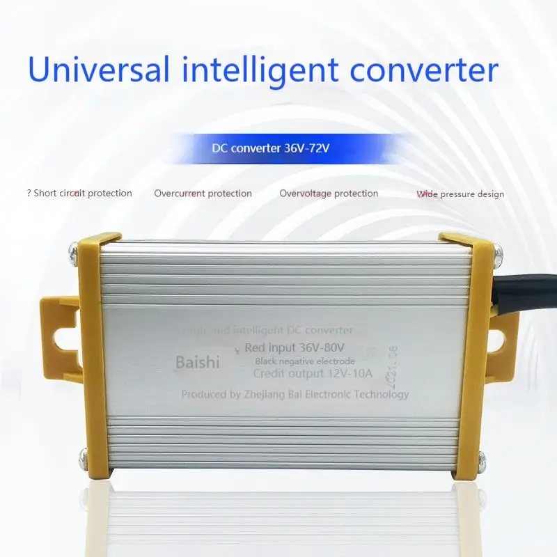 Electric Vehicle Converter 48V60V72V to 12v10A15A20A25A30A tricycle general purpose converter