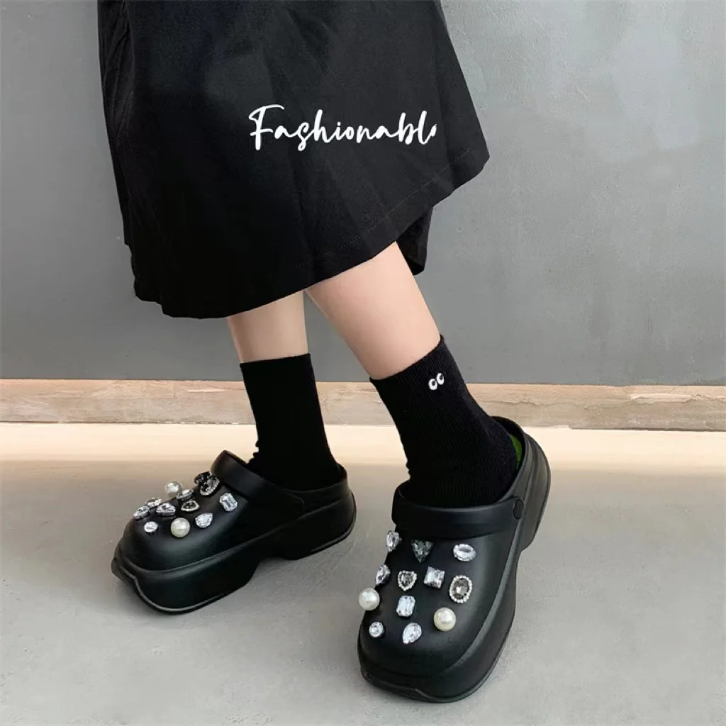 

New Style Crystal diamond Accessoriess Shoe Buckle for croc charms Shoe Flower DIY Decorations Girls' favorite style