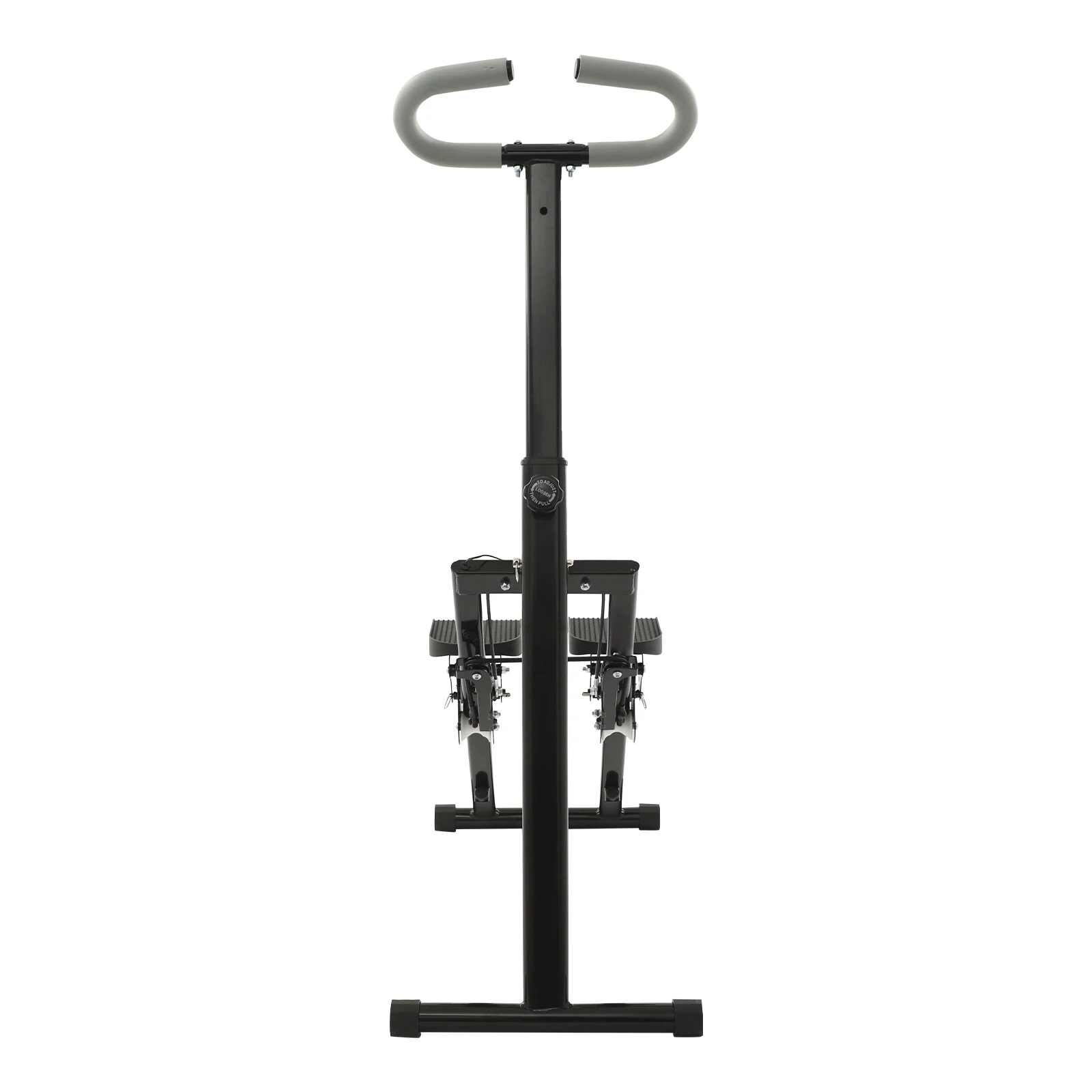 Faltbarer Vertikaler Treppensteiger für Ganzkörpertraining Heimfitnessgerät 3-Gang-Pedalwinkel 220 lbs Tragkraft Weiß/Schwarz – Detail 30
