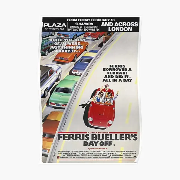 

Ferris Bueller Is Day Off Poster Poster Decoration Home Picture Painting Art Funny Print Modern Mural Wall Room Decor No Frame