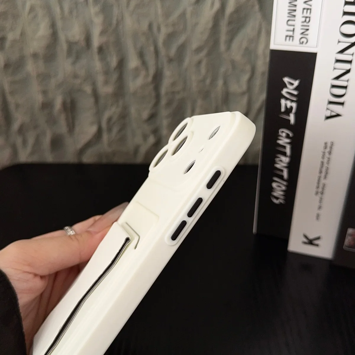 Luxury Card Holder Slot Phone Case with Wallet Pocket and Folding Bracket Cover