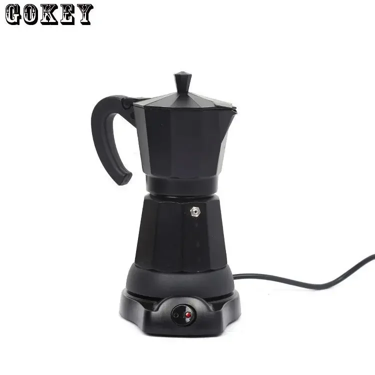 300ml Portable Electric Coffee Maker Stainless Steel Coffe Maker Espresso Mocha Coffee Pot  Portable Coffee Machine A Cafe Gk854 5