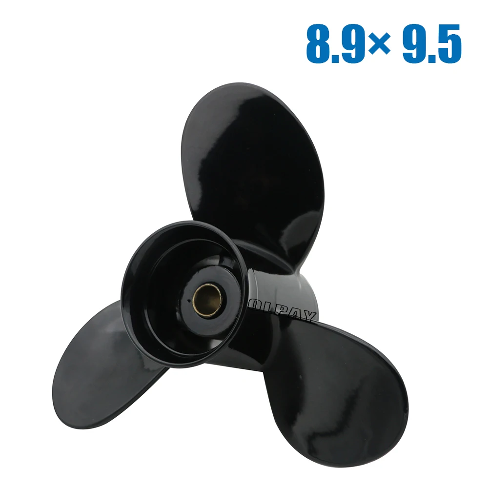 8.9x7 Outboard Propeller Aluminum Fit Mercury Boat Engines 8HP - 9.9HP