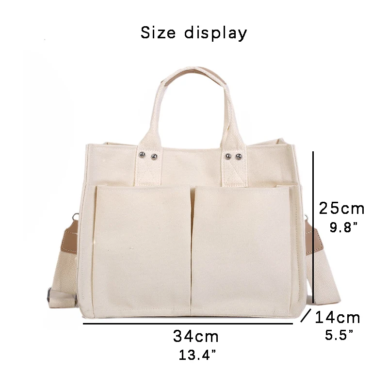 Small Casual Canvas Tote Bag with Zipper Embroidery Shopper Bag for Women  Designer Handbag Daisy Crochet Girl Mesh Shoulder Bags - AliExpress