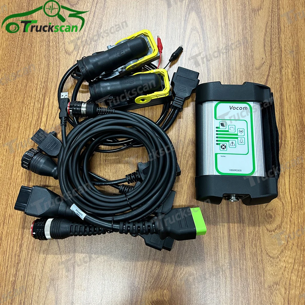 V2.8 PTT ECU programming test cable For VOCOM1 Interface for  volvo/Renault/UD/Mack excavator scanner Diagnostic Tool