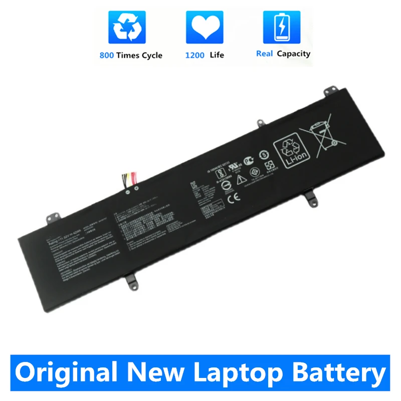 CSMHY Original 42Wh B31N1707 Laptop Battery For ASUS VivoBook S14 S410UQ S410UN S41OUN S4100V S4100VN S4200U X411UA X411UQ